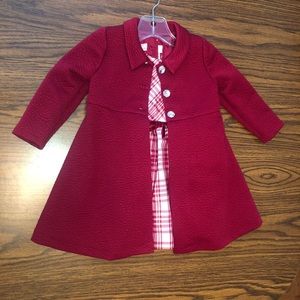 Toddler Holiday Dress & Jacket Combo